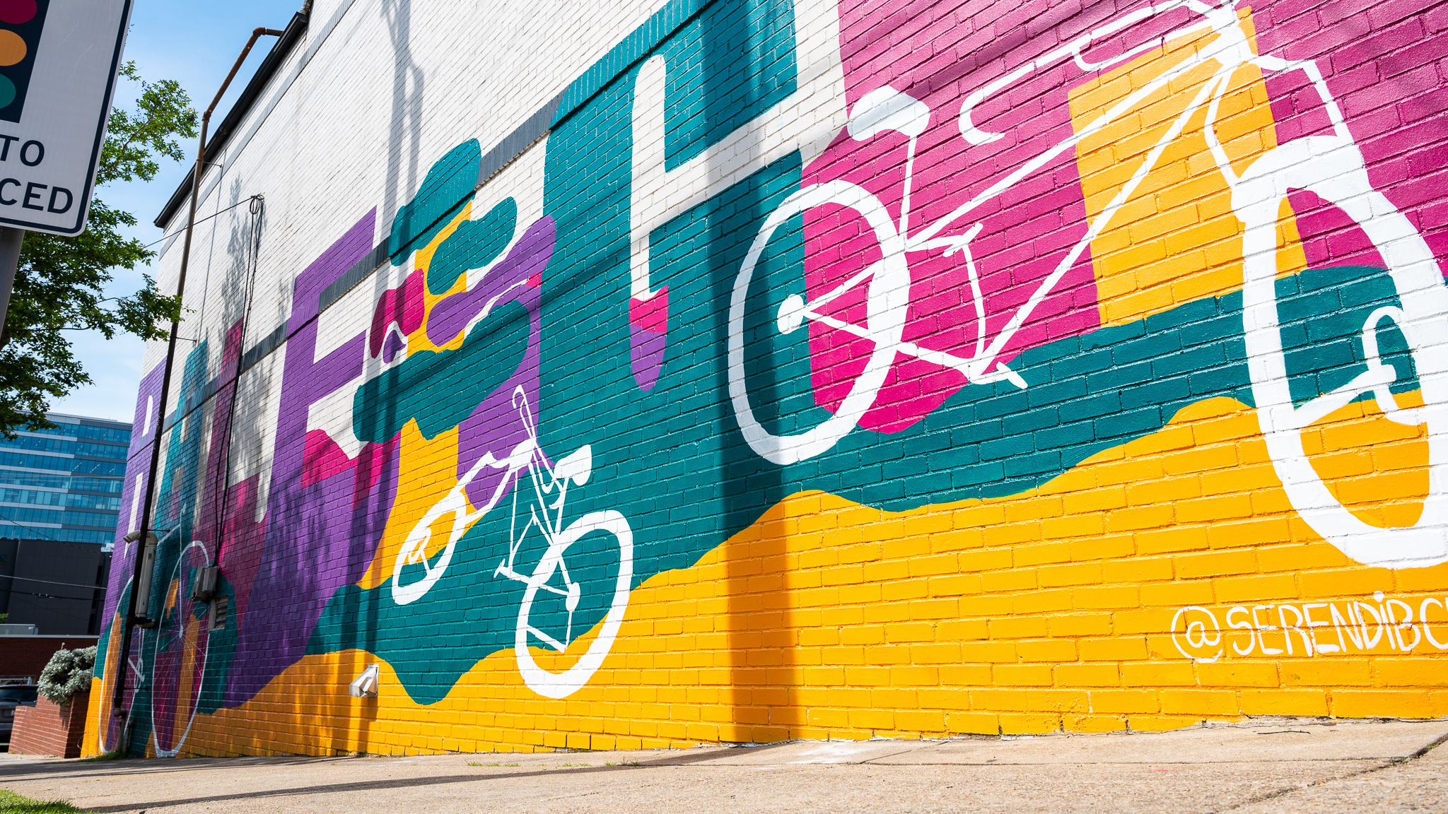 Bike Month Mural