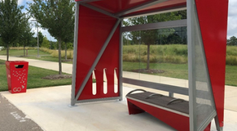 Custom Red Shelter Design